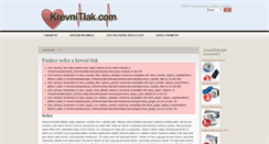 Desktop Screenshot of krevnitlak.com